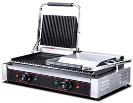 Stainless Steel Commercial Double Griller