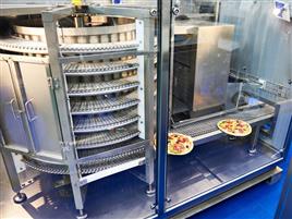 Steel Chain Freezer Conveyor