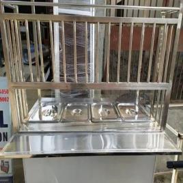 Steel Food Serving Counter
