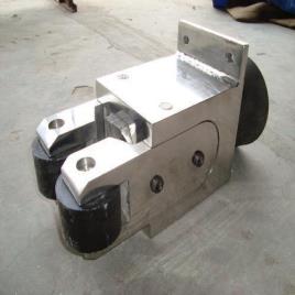 Forged Steel Roller Guide Box (Steel Gray)