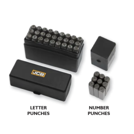 Steel Letter Number Stamps, Length 1-5 Inch