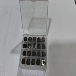 Steel Round Calendar Insert Mold Components