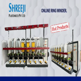 Steel SHREEJI Automatic Ring Winder