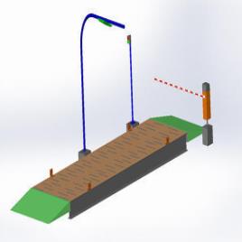Steel Weighing Machine RFID Based