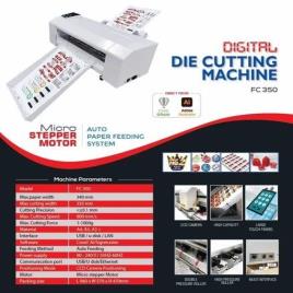 Automated Sticker Shape Cutting Machine