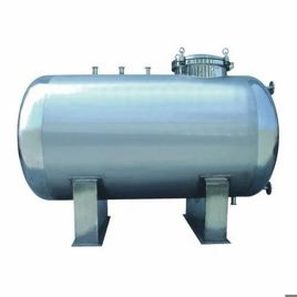 Roof Mounted Stainless Steel Storage Tank, SS304, 100-500 L