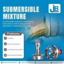 Submersible SS Agitator Mixer, 250 Litres