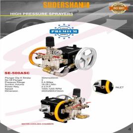 Sudershan High-Pressure Sprayer Machine SE-500ASC