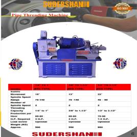 Sudershan Pipe Threading Machine