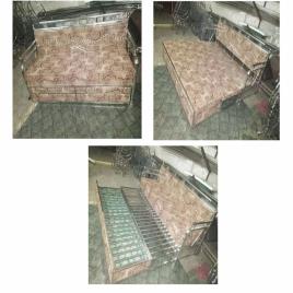 Sunbeam Steel Convertible Sofa