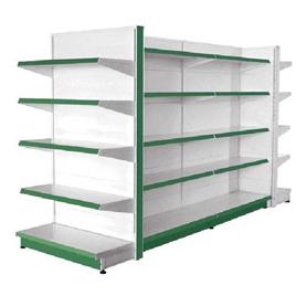 Steel Wood Supermarket Racks