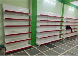 Wooden Supermarket Grocery Display Rack