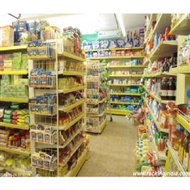 Metal Supermarket Display Racks