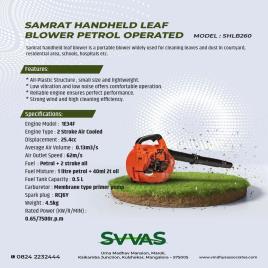 Svvas SHLB260 Petrol Leaf Blower, 150 MPH