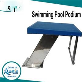Swimming Pool Competition Podium