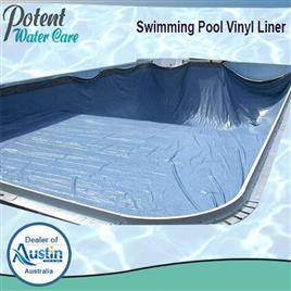 Plain Blue Swimming Pool Liner