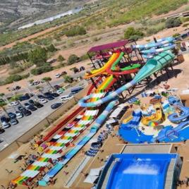 Large Swimming Pool Slide