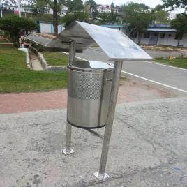 Silver Swing Type Steel Bin