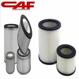 Plastic Cylindrical Air Filter, Synthetic Fiber