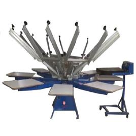 4 Color T-shirt Screen Printing Equipment