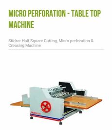 Table Top Creasing Equipment