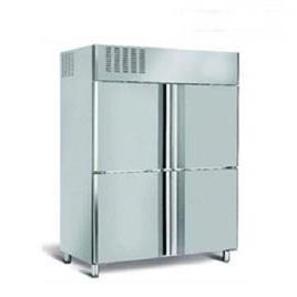 Polished Stainless Steel Tabletop Refrigerator