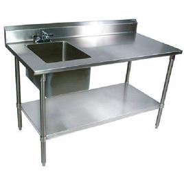 Table Unit with Integrated Sink