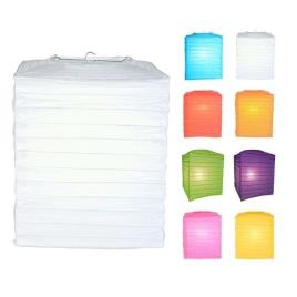 TBS Handmade Square Paper Lantern