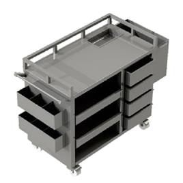 Tea Snack Service Cart