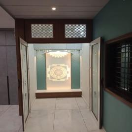 Teak Wood Temple Device