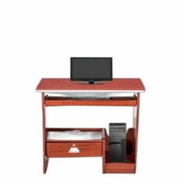 TEAK WOOD Computer Table with Storage