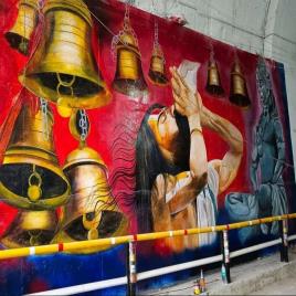 Temple Mural Painting Service