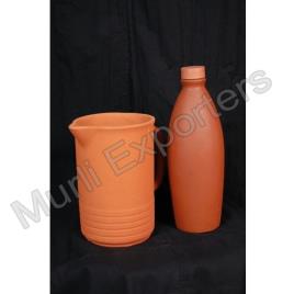 Terracotta Eco-Friendly Bottle Jug