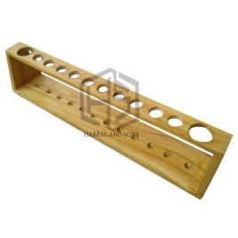 Wooden Test Tube Rack 12-Hole