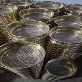 Round Brass Testing Sieves