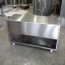 Pharmaceutical Stainless Steel Cross Over Bench