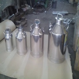 Stainless Steel Milk Can, Over 40 L Capacity