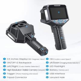 Thermal Scanner & Camera with LCD Display