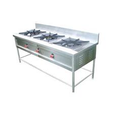 3 Burner SS Cooking Range