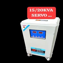 Three Phase Servo Stabilizer Machine 6KVA Air Cooled, Commercial