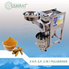 Stainless Steel 3 HP Pulverizer
