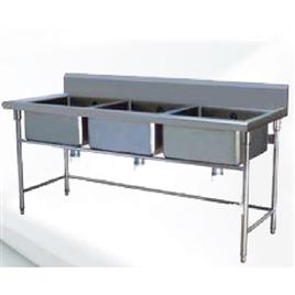 Standard Three Bowl Sink Unit