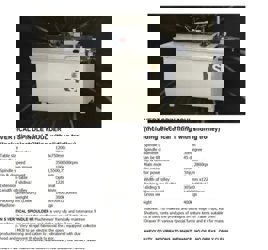 Spindle Moulder Machine