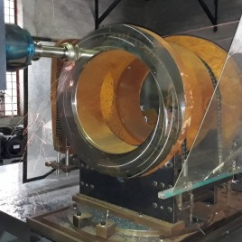 Titan Cast Iron WCB SS CNC Horizontal Boring Valve Machine