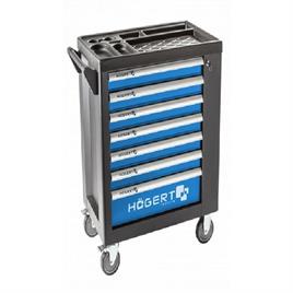 Steel 7 Drawer Tool Cabinet with Side Door