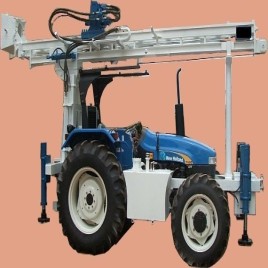 Tractor Mounted Diamond Wire Line Drilling Rig, JCT-200