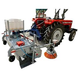 Hydraulic Road Sweeper Machine Tractor Mounted