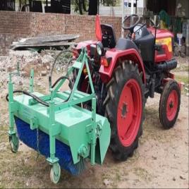 Tractor Driven Road Broomer Machine