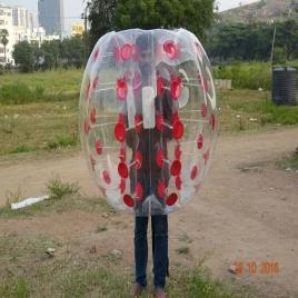 Transparent Inflatable Bumper Ball