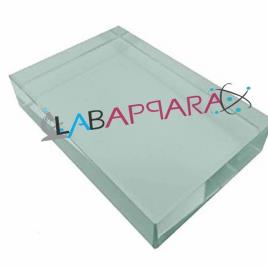 Labappara Transparent Slab Glass for Physics